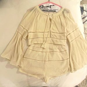 Free people matching set top and bottom